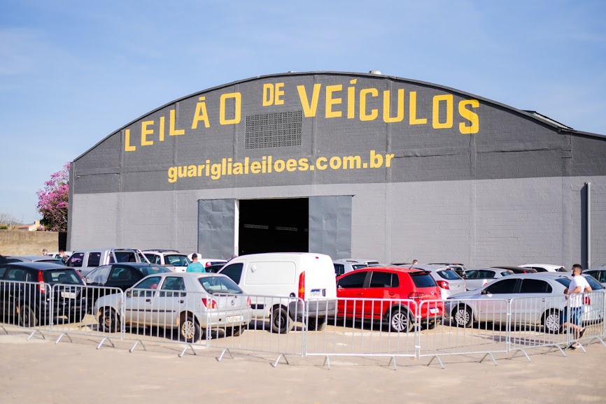 Leilão de veículos em Caçapava/SP - 24/08/23 - Guariglia Leilões 